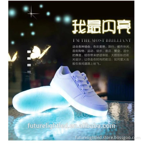 2017 men and women battery operated led light up shoes